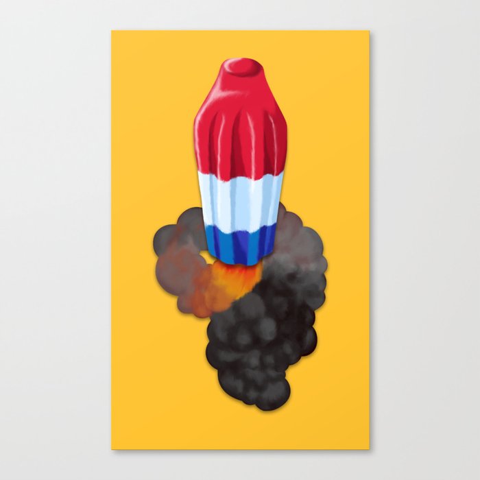 Pop, Lock, and Rocket Canvas Print