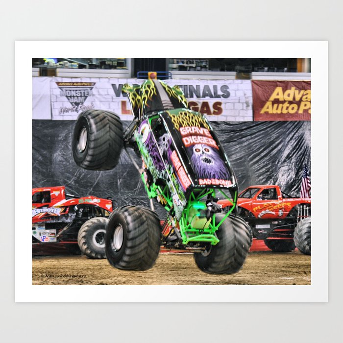 Grave Digger Art Print By Pixbynancy Society6