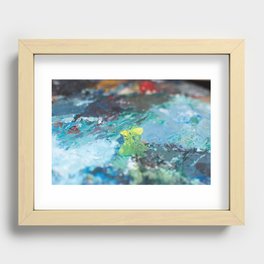 OIL COLOURS Recessed Framed Print