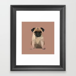 Pug Framed Art Print