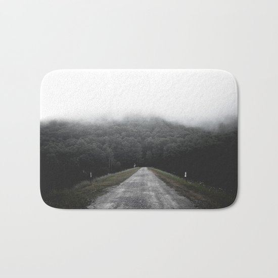 Foggy Road Bath Mat