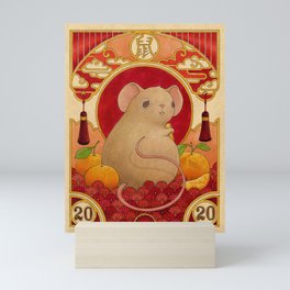 Year of the Rat Mini Art Print