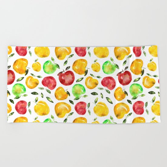 Forbidden fruit Beach Towel