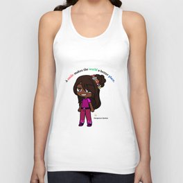  A smile makes the world a better place. Tank Top