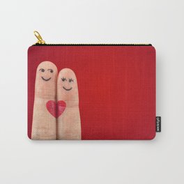 Heart Fingers Carry-All Pouch