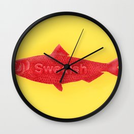 Swedish Fish Wall Clock