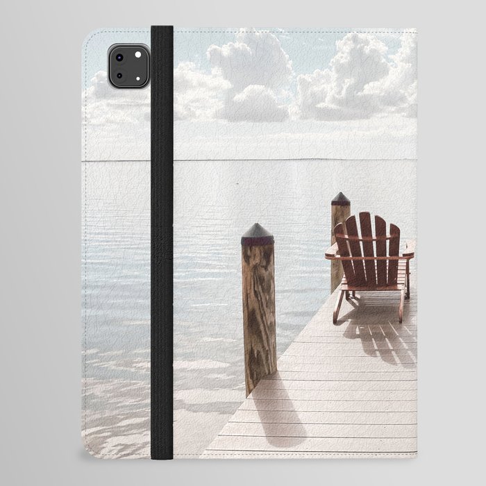 Relaxing at the beach iPad Folio Case
