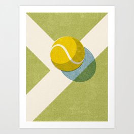 BALLS / Tennis (Grass Court) Art Print