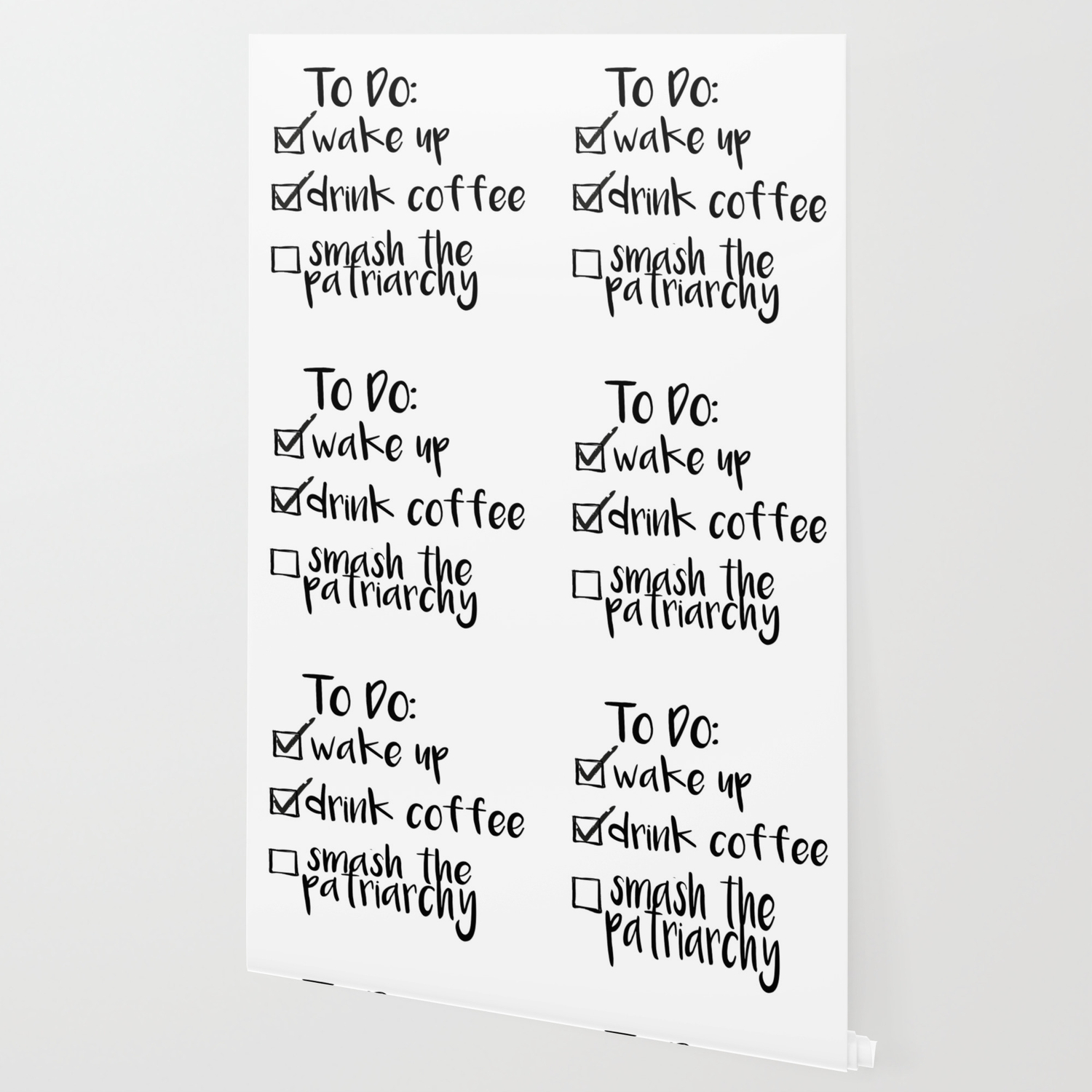 Feminist To Do List Wallpaper By Flora5796 Society6