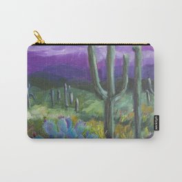 Dusk in the Desert Carry-All Pouch