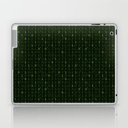 matrix. 0 and 1 numbers Laptop Skin