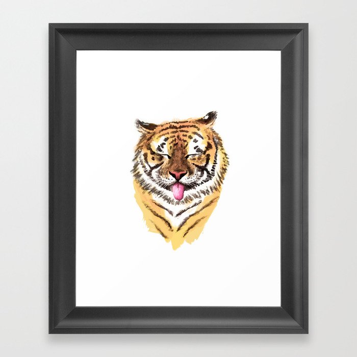 El Tigre Framed Art Print