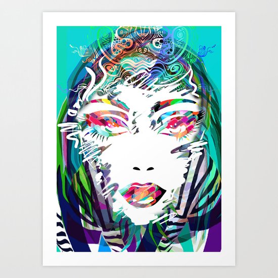 Make Up Art Print