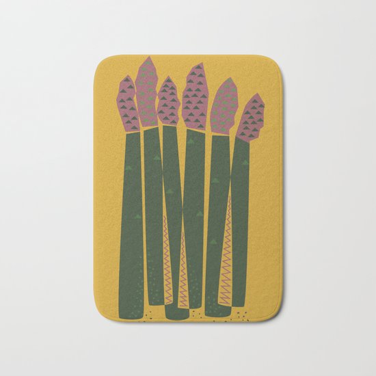 Asparagus Bath Mat