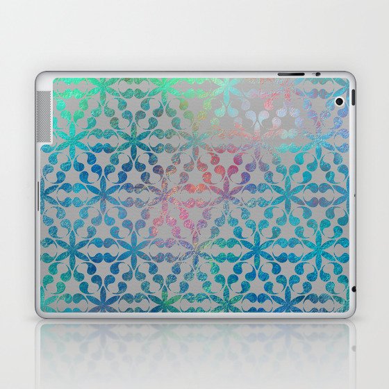 Flower of Life Variation - pattern 3 Laptop & iPad Skin