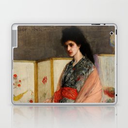 The Princess from the Land of Porcelain, 1863-1865 by James McNeill Whistler Laptop Skin