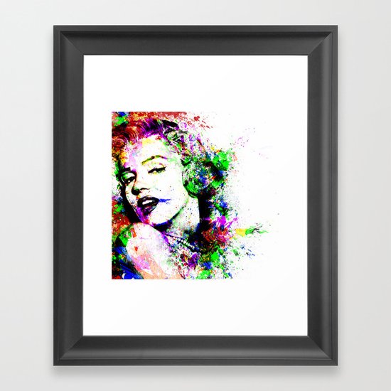 Monroe. Framed Art Print