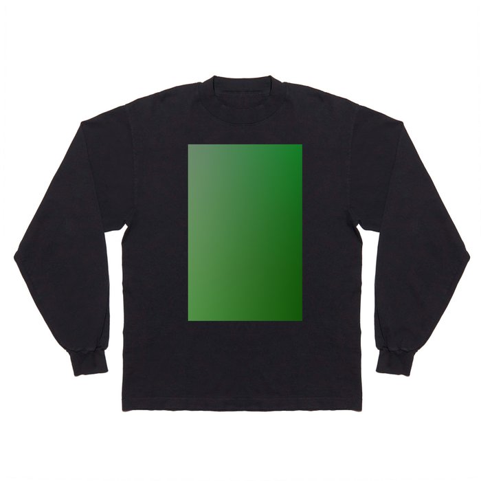 6 Green Gradient Background 220713 Valourine Digital Design Long Sleeve T Shirt