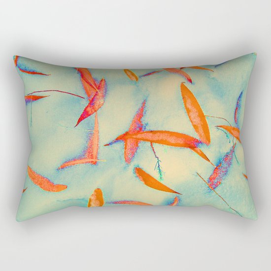 On Green Rectangular Pillow