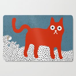 Little Red Cat Cutting Board