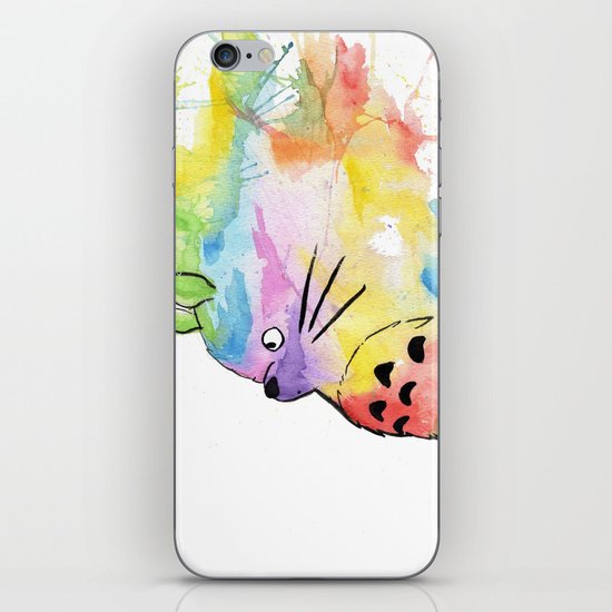My Rainbow Totoro iPhone & iPod Skin