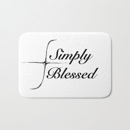 Simply Blessed Bath Mat
