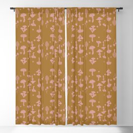 fungi forest Blackout Curtain