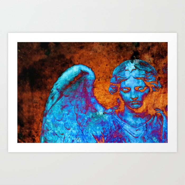 Fire And Ice Art Print By Uteb Society6