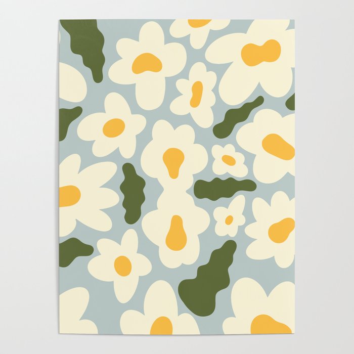 Flower Pattern Poster