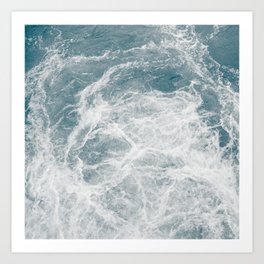 Small Ocean Waves Art Print