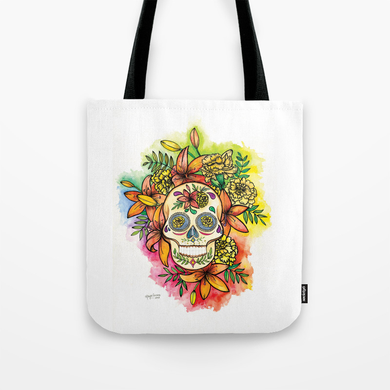 sugar skull bag