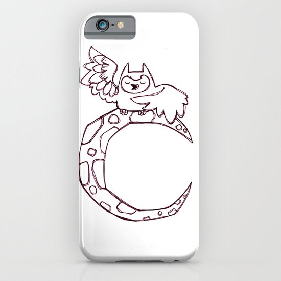 Owl sing for the moon iPhone & iPod Case
