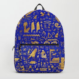 XTGOO Egyptian Scarab Print Canvas Backpacks Classic Backpack