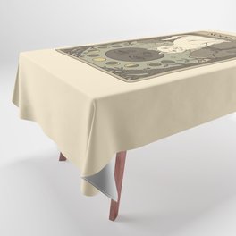 The New Moon Cat Tablecloth