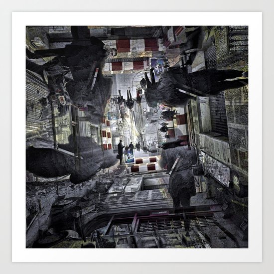 Tuesday 19 February 2013: lead by example sample Art Print