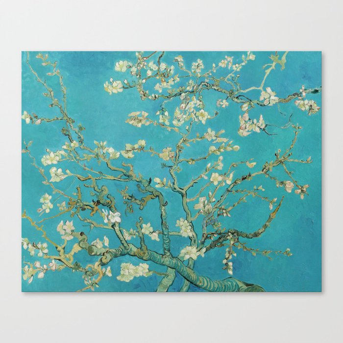 Vincent Van Gogh Almond Blossoms Canvas Print