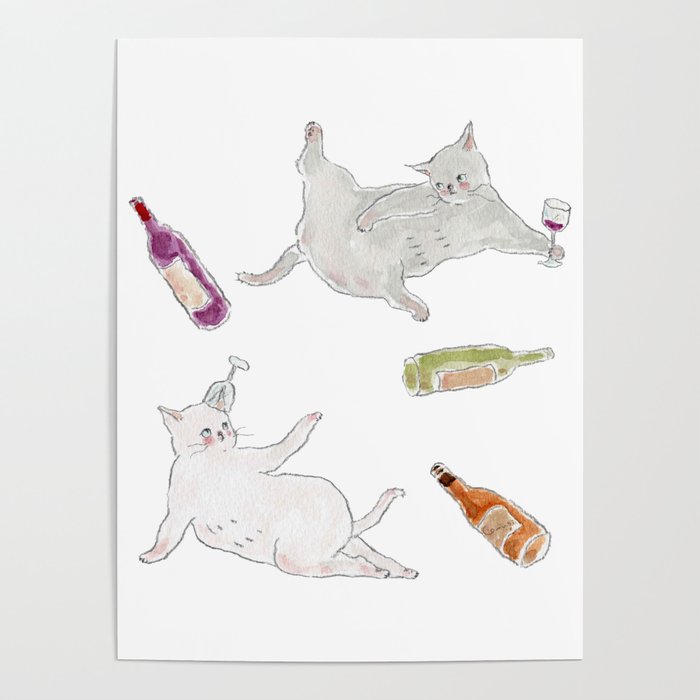 Tipsy CATS Poster
