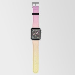 Pink, orange, yellow gradient. Ombre Apple Watch Band