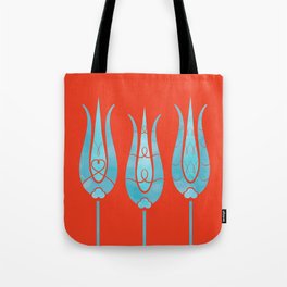 Turkish Tulips ethic design Tote Bag