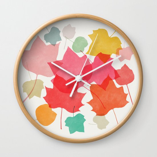 tulipifera 1 Wall Clock