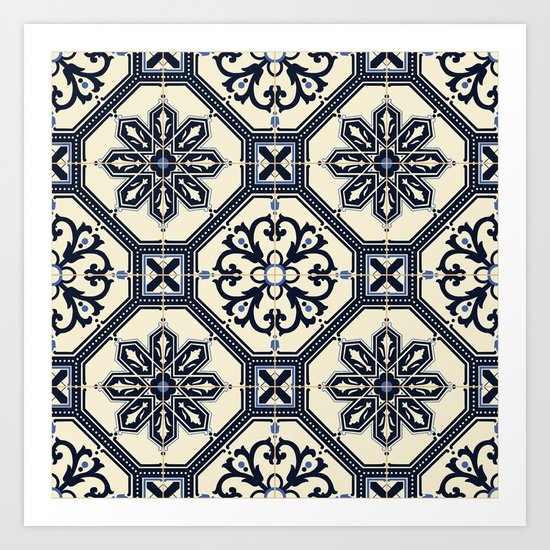 AZULEJOS Art Print
