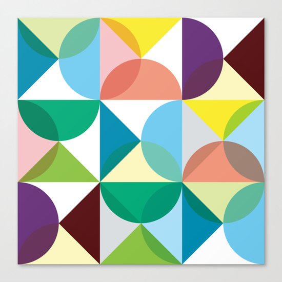 Geometry for Modern Houses (2010) Canvas Print