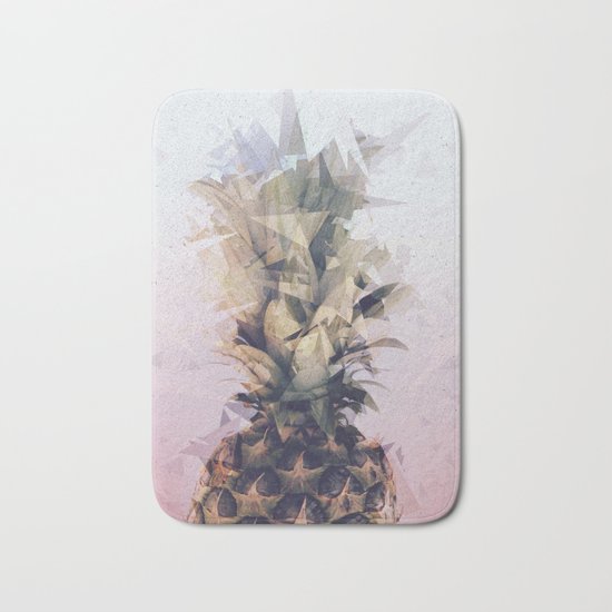 Defragmented Pineapple Bath Mat