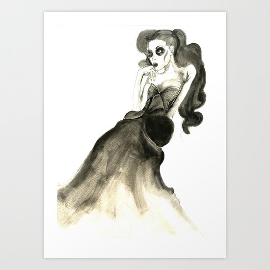 Illustration... Art Print
