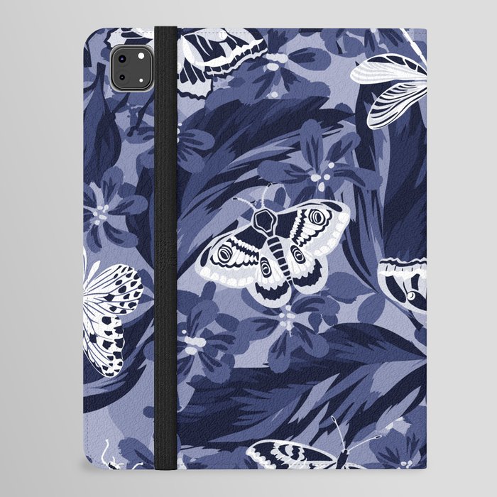 Blue butterflies iPad Folio Case