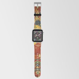 Tibetan Buddhist Kalachakra Wheel Time 1400s Apple Watch Band