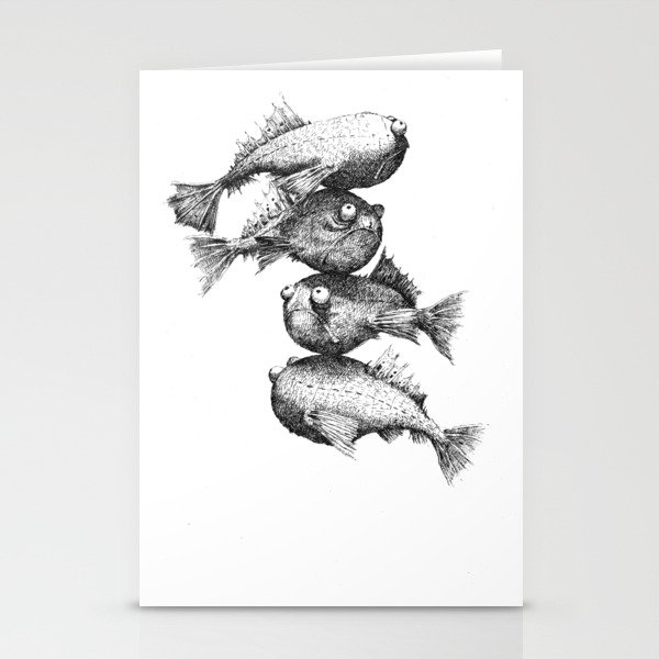 Fishes Stationery Cards