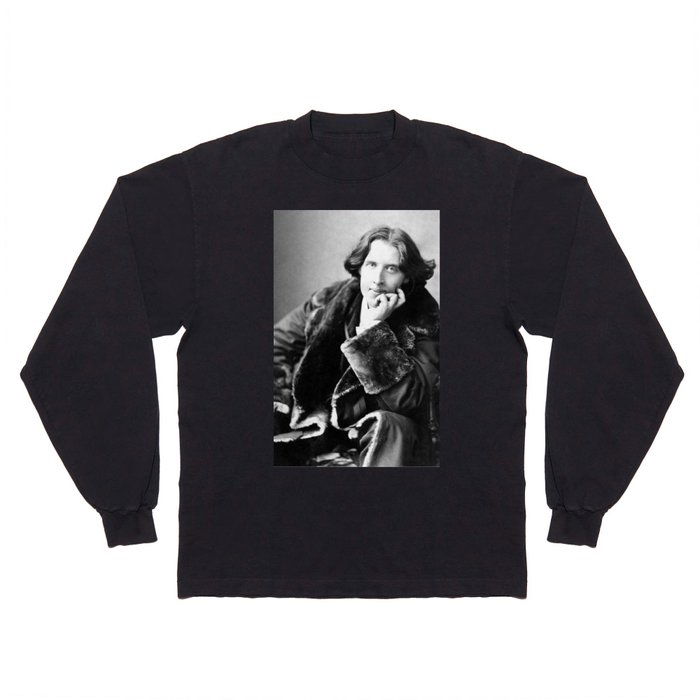 The Picture of Oscar Wilde Long Sleeve T Shirt