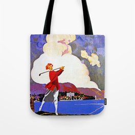 Cadenabbia Lake Como Golf And Tennis Tote Bag