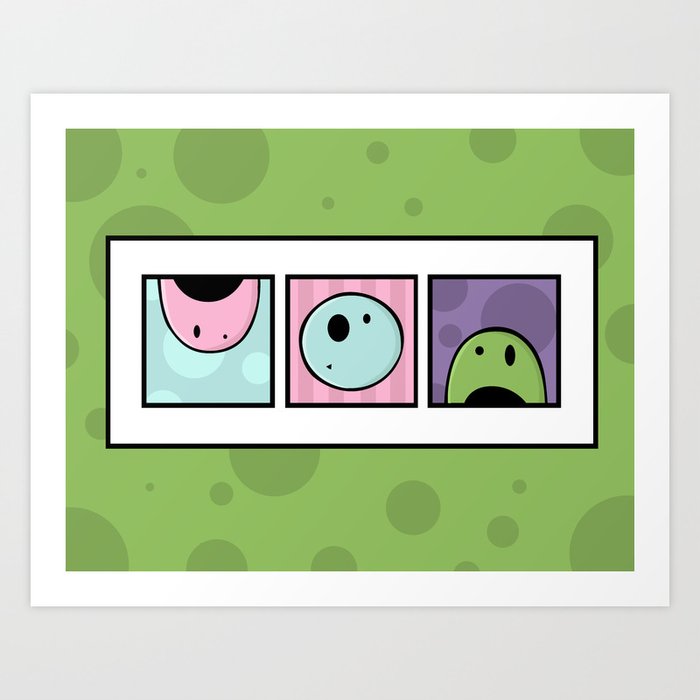 Surrounded Art Print